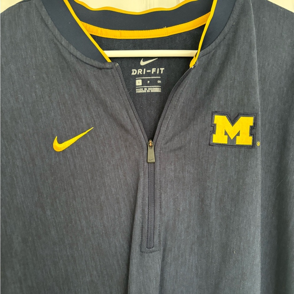 Men’s Small Nike Michigan Quarterzip